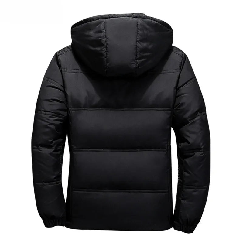 New Down Jacket Men Winter Dark Grey