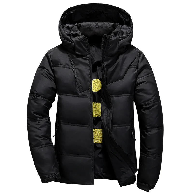 New Down Jacket Men Winter black