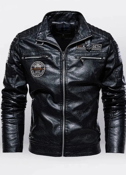 Men's leather jacket