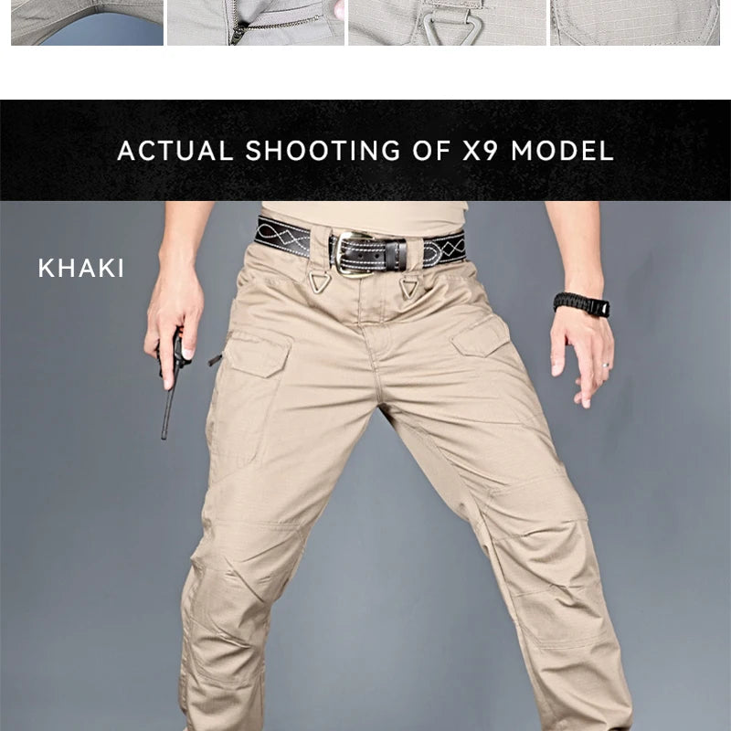 New Mens Tactical Pants Multiple Pocket