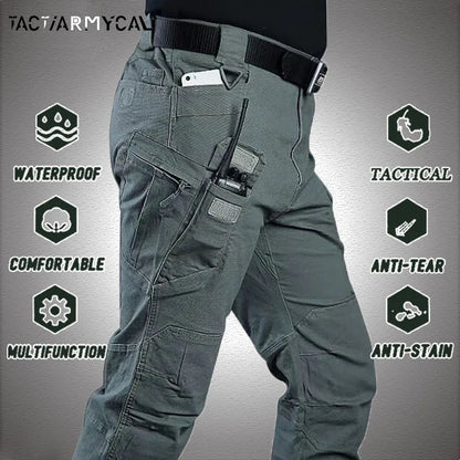 New Mens Tactical Pants Multiple Pocket